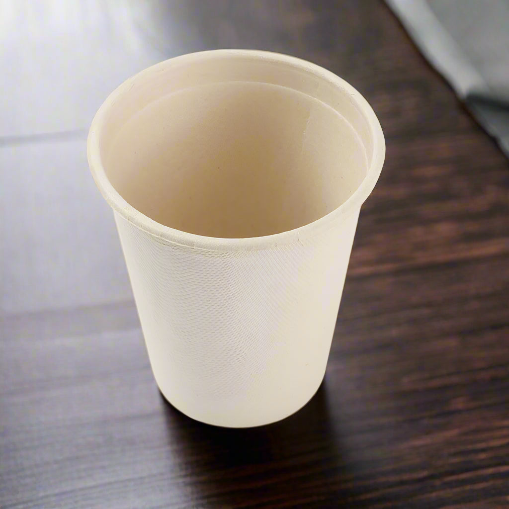 12 oz Disposable Bamboo Cups - 1,000 Cups